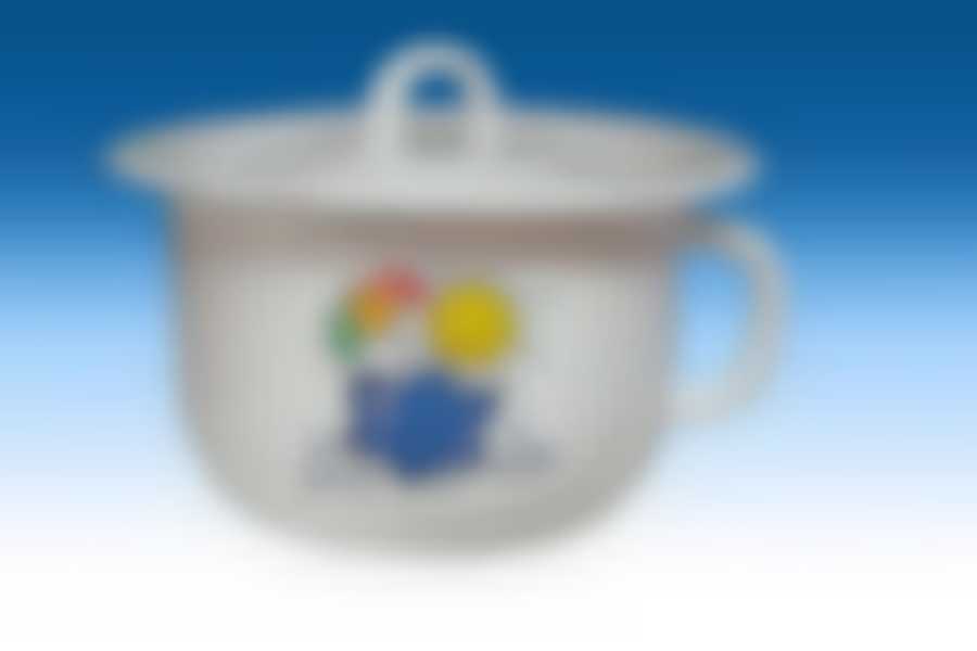 Горшок 1,5л с рисунком