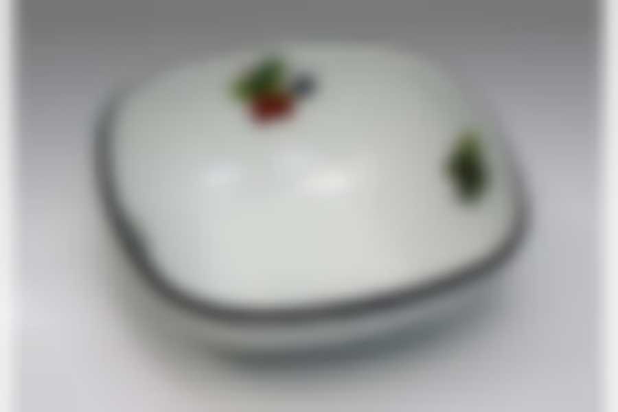 Миска 1,5л квадратная с рисунком