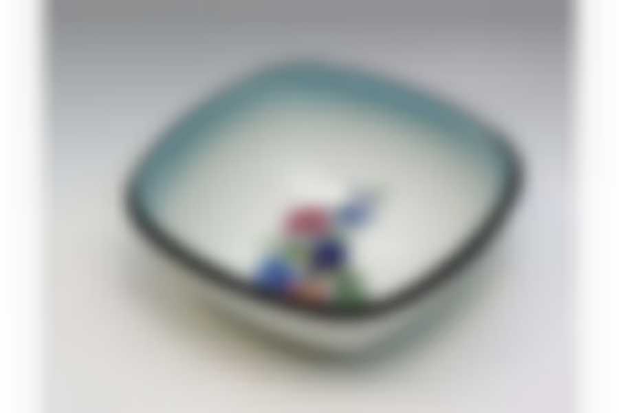 Миска 1,5л квадратная с рисунком