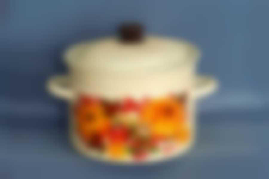 Кастрюля 7,0л цилиндрическая бортовая с рисунком 41804-192/ 6