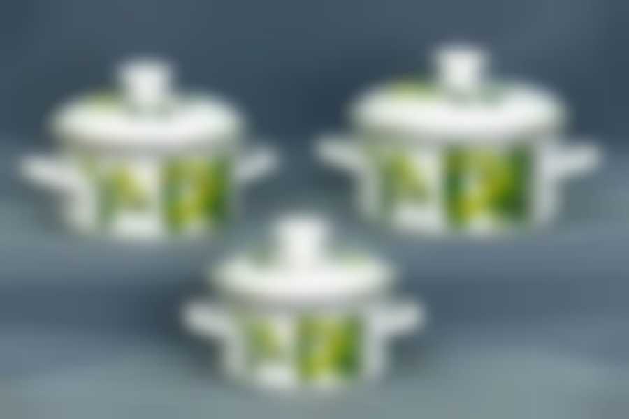 Набор 3 предмета Бамбук-1 белый