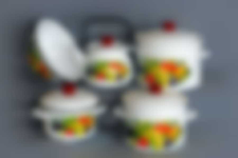 Набор 5 предметов Джем белый