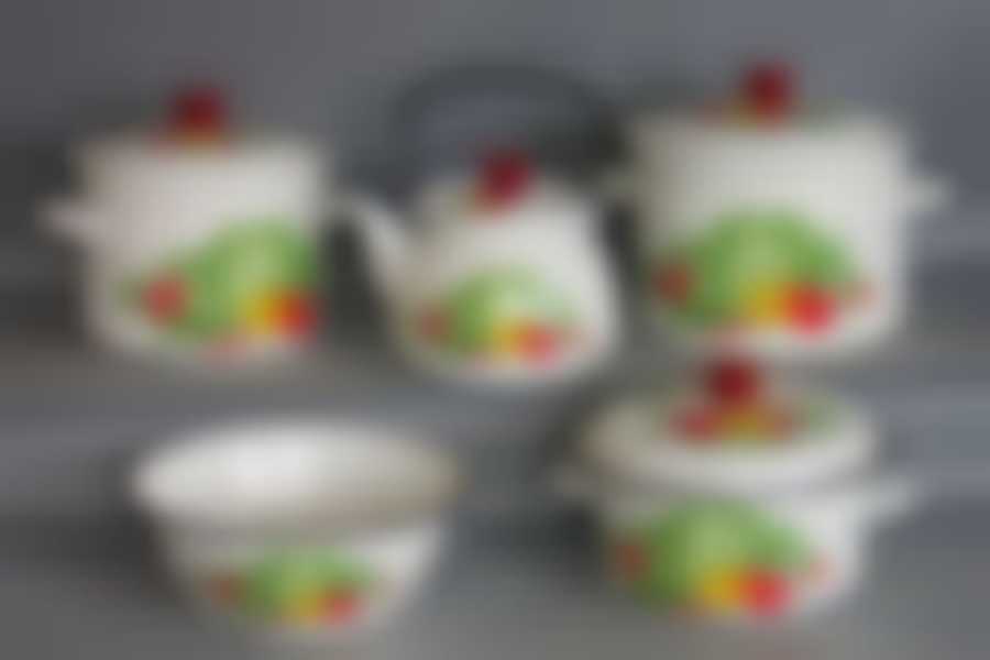 Набор 5 предметов Огородник белый