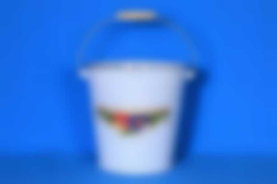 Ведро 12л коническое без крышки, с рисунком