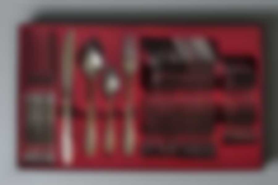 Набор 24-пр.нерж.Волна/зол.