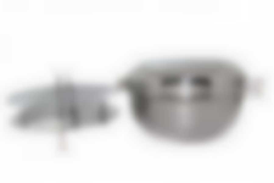 Кастрюля нерж. 4,5л Мантышн. 1с915