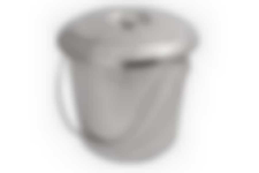 Ведро нерж. 20л с крыш. WLT-05824