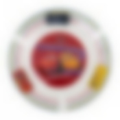 Тарелка десертная ТАЧКИ 3 19.6см (рисунок в ассортименте)