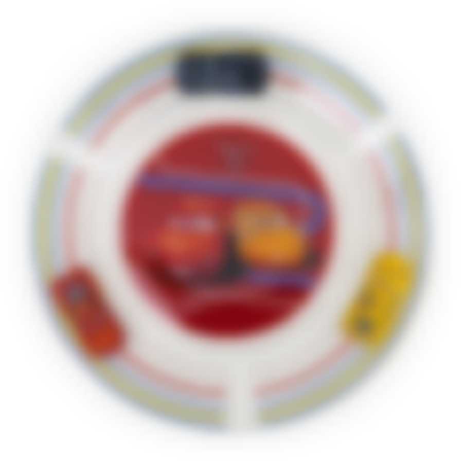 Тарелка десертная ТАЧКИ 3 19.6см (рисунок в ассортименте)