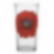 Стакан ОДА АЛЫЙ МАК 230мл высокий