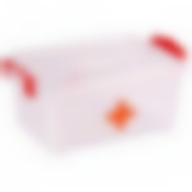 Контейнер Аптечка 4,5 л прямоугольный (с ручками) (цвет в ассортименте)