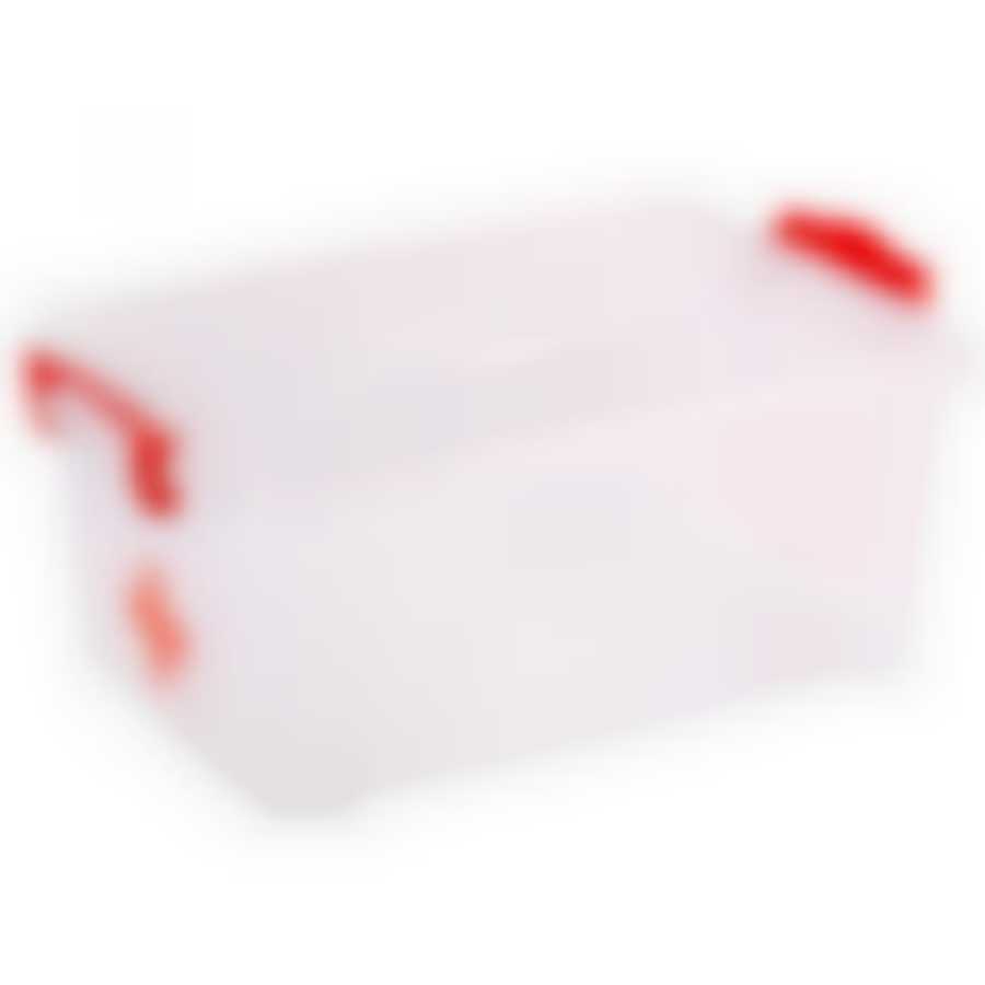 Контейнер Аптечка 7,5 л прямоугольный (с ручками) (цвет в ассортименте)