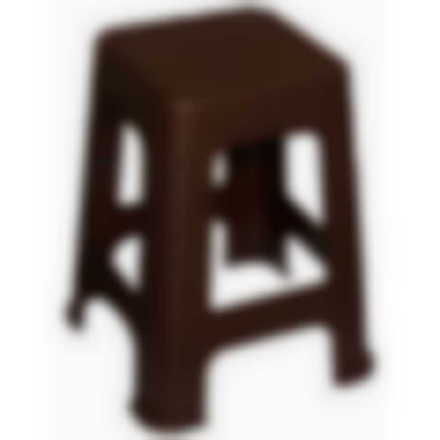 Табурет большой высота 45см коричневый