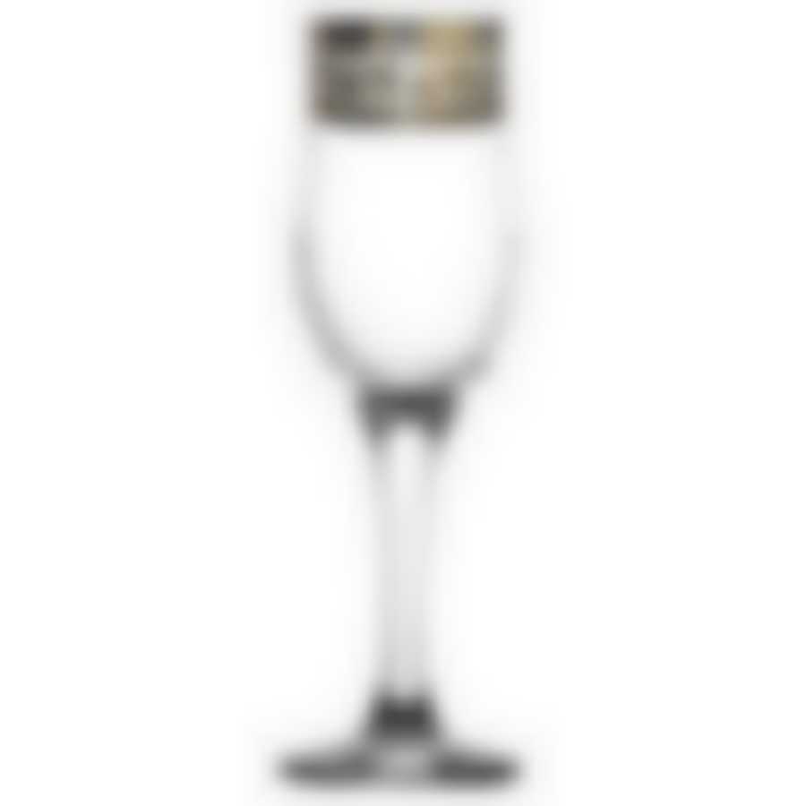 Набор 6 бокалов с рисунком "Версаче" (объем-200мл.,высота-205мм)