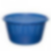 Корзина круглая универсальная 22 л цв.голубой