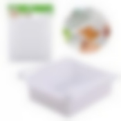 Контейнер-полка для холодильника. Размер 16х15,5х7см