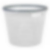 Емкость для хранения круглая 20л белая