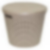 Емкость для хранения круглая с крышкой Ротанг 15л ЛАТТЕ