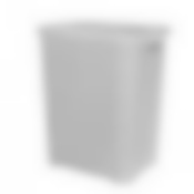 Корзина для белья Вязь 60л белый