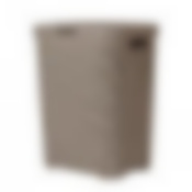 Корзина для белья РОТАНГ 40л латте