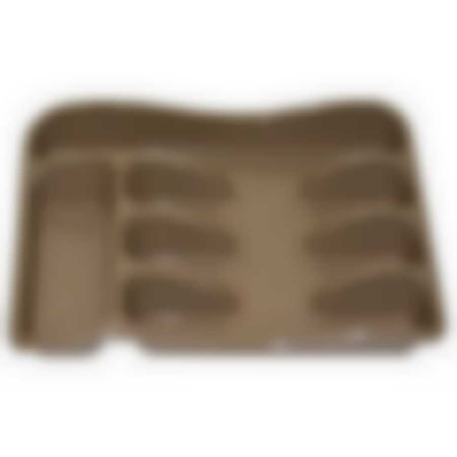 Лоток для столовых приборов 33х26х5.5см капучино