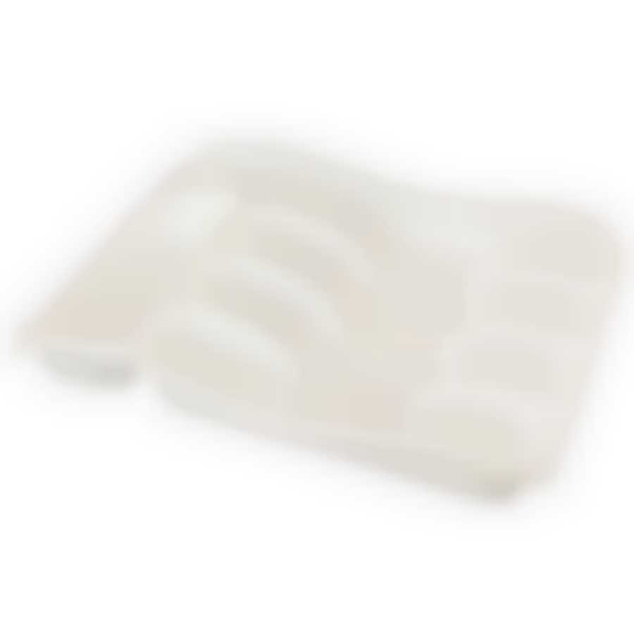 Лоток для столовых приборов 33х26х6см белый