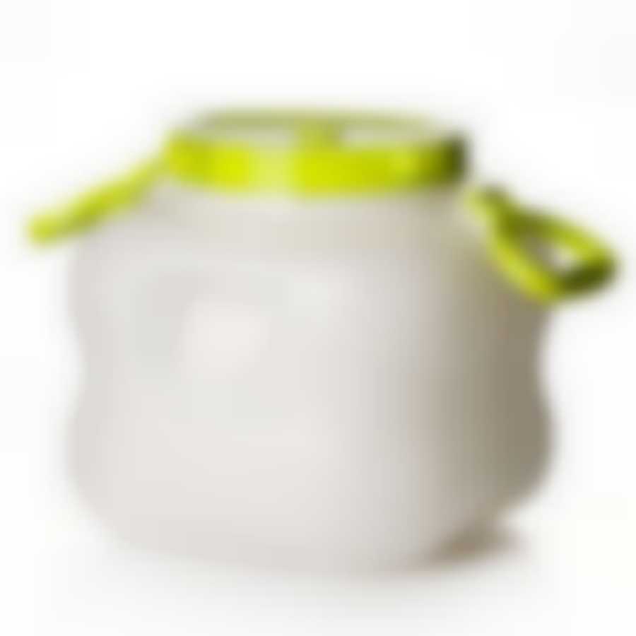 Бак с крышкой и ручками 20 л (белый)