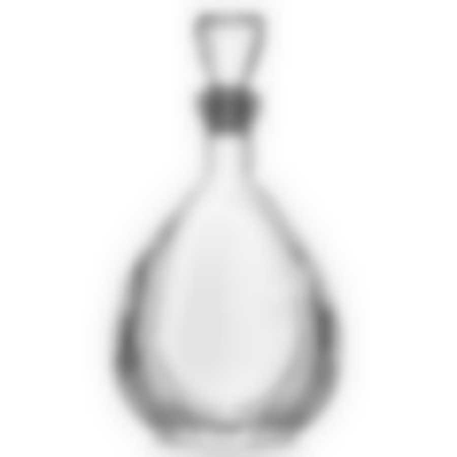 Бутылка из бесцветного стекла Волна new