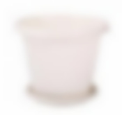 Горшок цв. Эконом 10 л (белый)