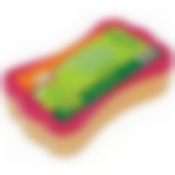 Губка д/тела Бантик с массаж.слоем "Умничка"