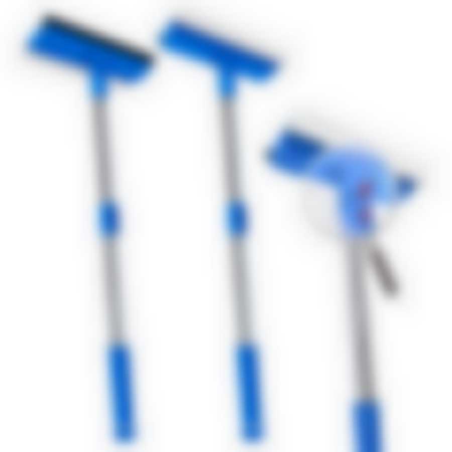 Окномойка "Мамонтенок чистолюб" 25см с телескоп. ручкой, длина 120см