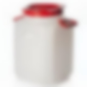 Канистра-бочка с навесной ручкой, объем 30 л, 30*30*44 см (диаметр горловины 215 мм)