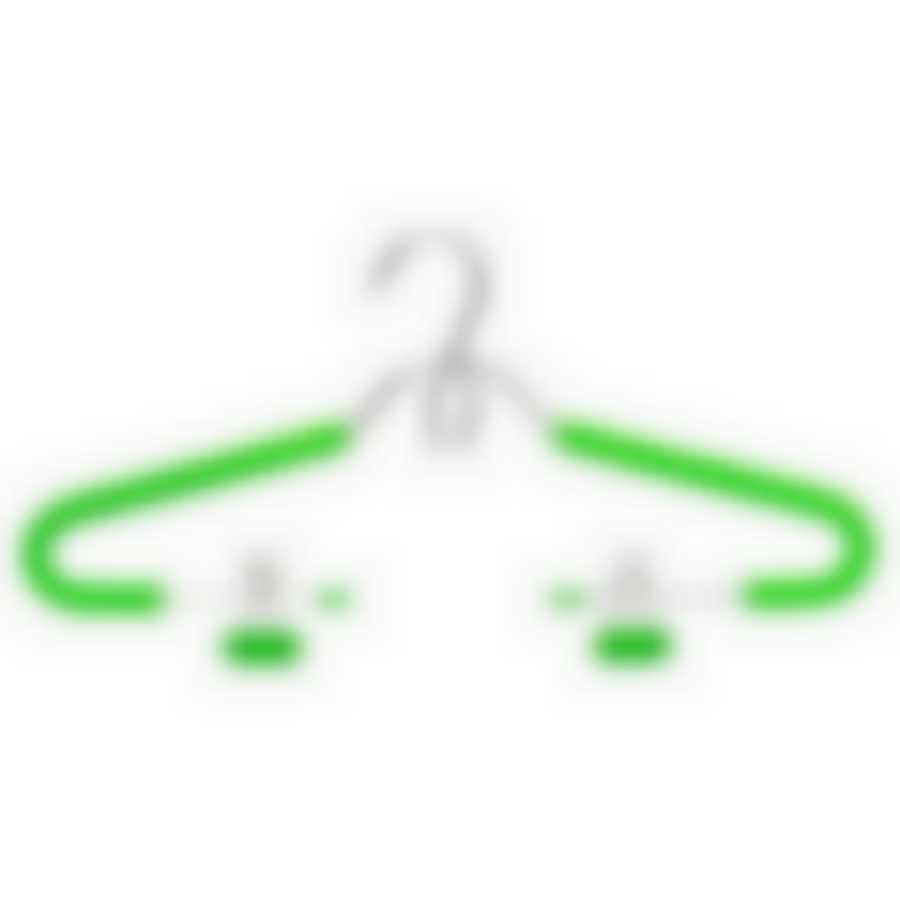 Вешалка для костюма 42см цвет: зеленый