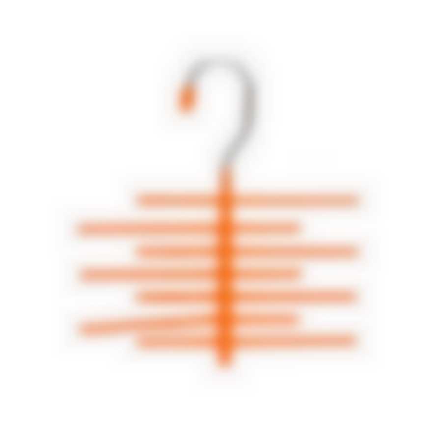 Металлическая вешалка для галстуков цвет: оранжевая