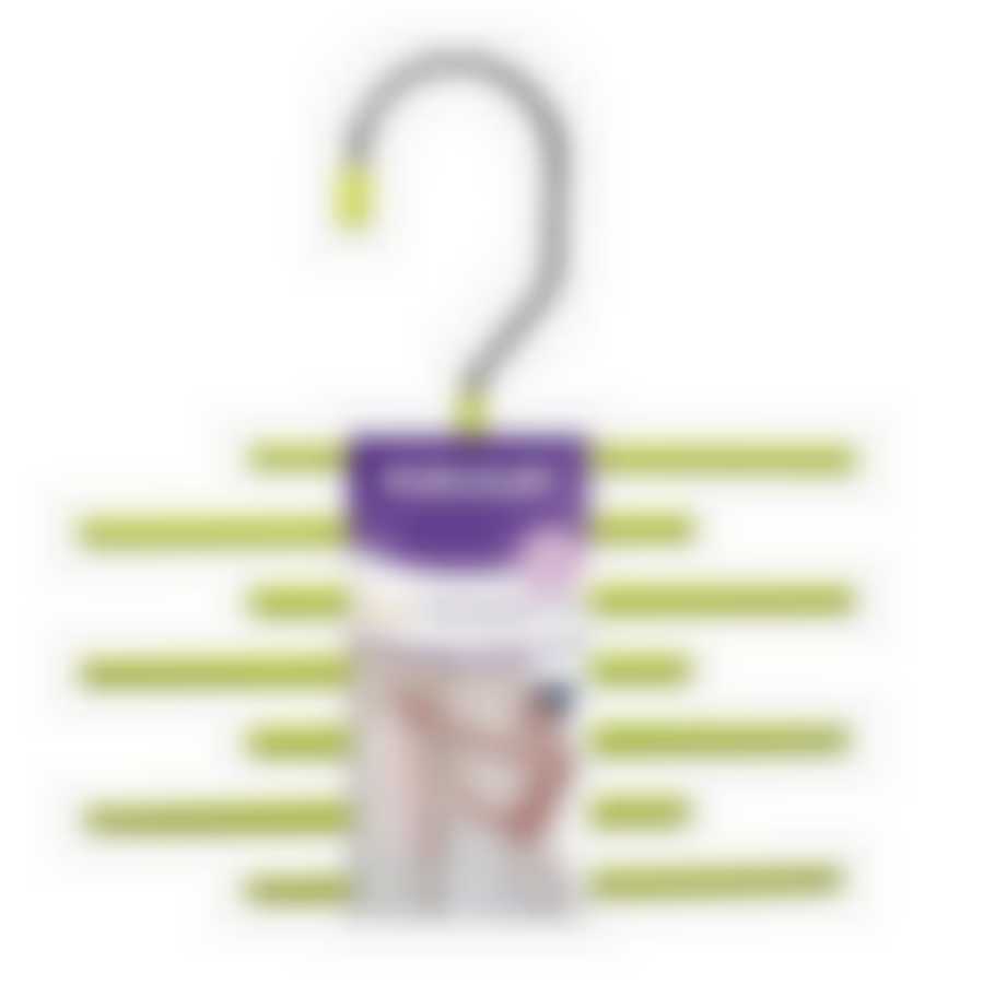 Вешалка для галстуков зеленая