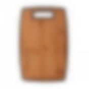 Доска разделочная пластиковая/бамбук 23х37см