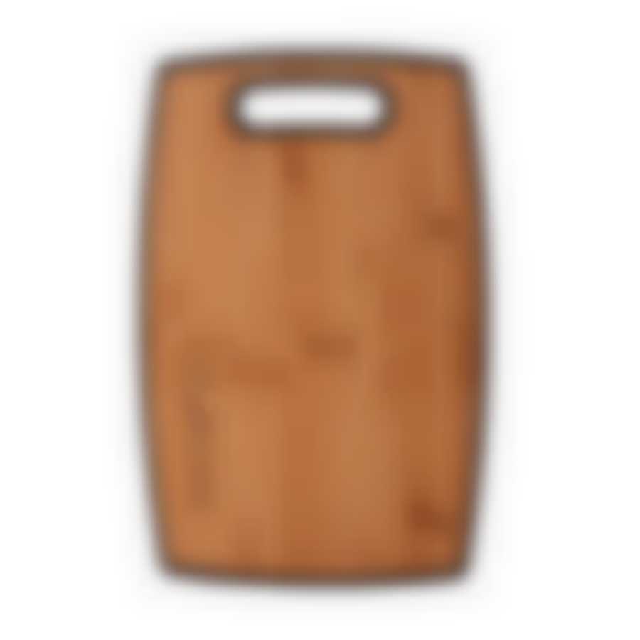 Доска разделочная пластиковая/бамбук 23х37см