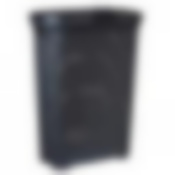 Корзина для белья Curver Rattan Style, 40л темно-серая