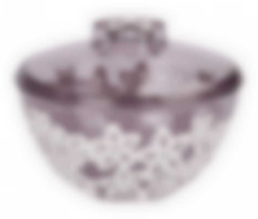 Сахарница с крышкой Виктория 0,5 л (серый)