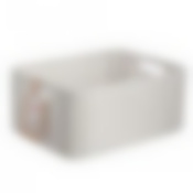 Корзина rattan style box m кремовая