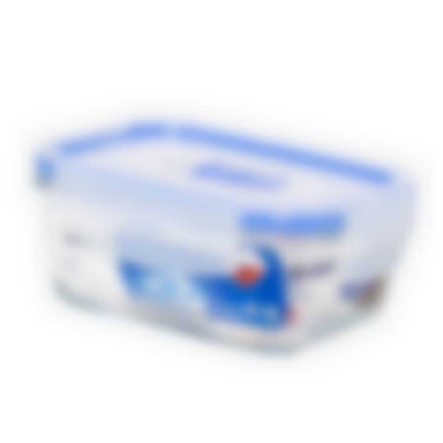 Контейнер Luminarc "Pure Box Active", цвет: прозрачный, синий, 380 мл