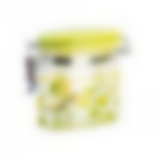 Банка стеклянная овальная с керамической крышкой paradise bird 470мл