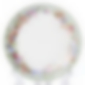 Тарелка столовая мелкая Domenik Crown Of Flowers, D=25 см