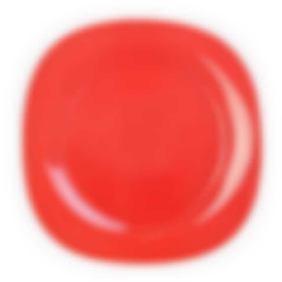 Тарелка столовая мелкая Luminarc Colorama Red, D=25 см