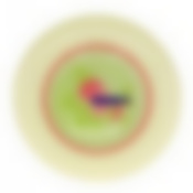 Тарелка столовая глубокая Luminarc Romantic Garden, D=21 см