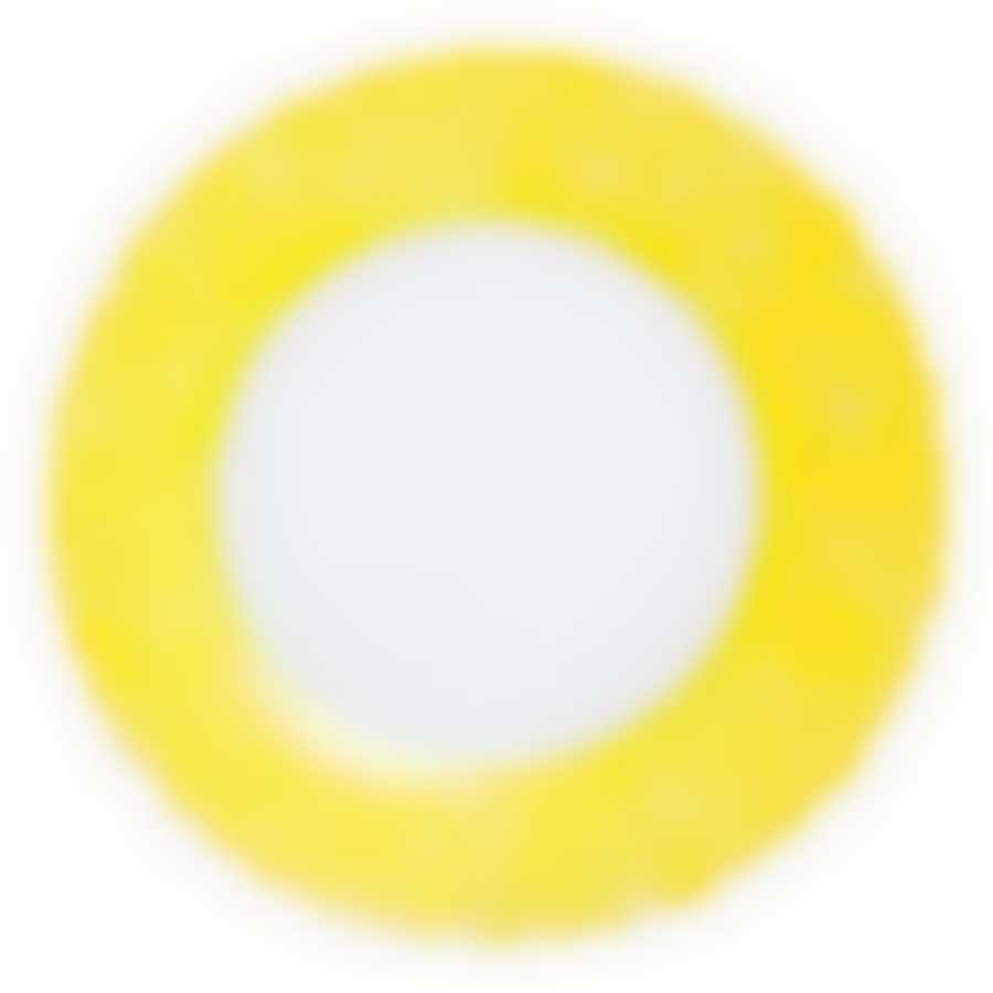 Тарелка закусочная (десертная) Luminarc Avrora Yellow, D=19 см