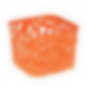 Корзинка квадратная оранжевая Curver Neo Colors S