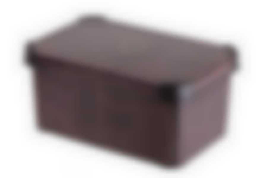 Ящик для хранения стокгольм 6л leather