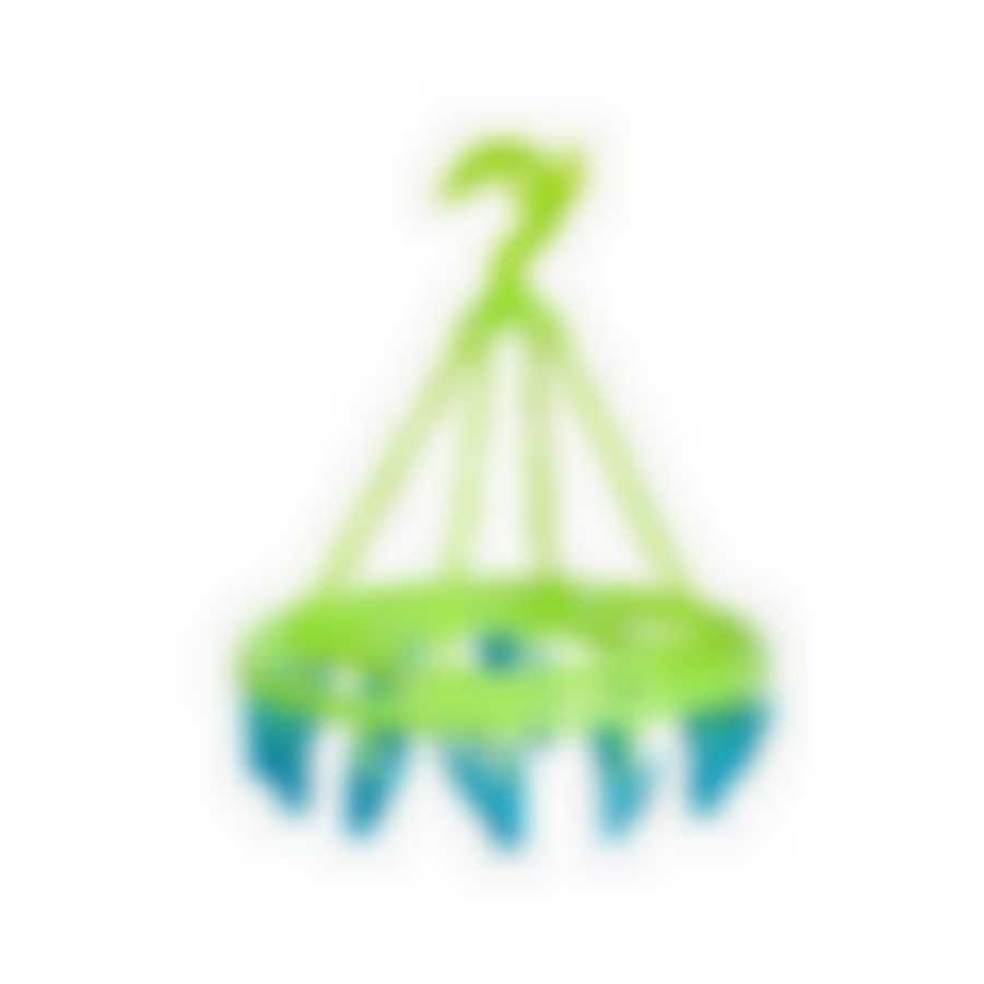 Сушилка для белья "Rozenbal", пластиковая, с прищепками