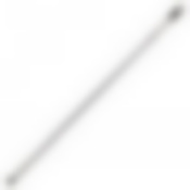 Металлическая палка для щеток хромированная 130см